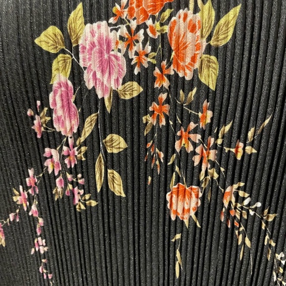 Essential by ABS Floral Black Kimono  size XS - Picture 5 of 5